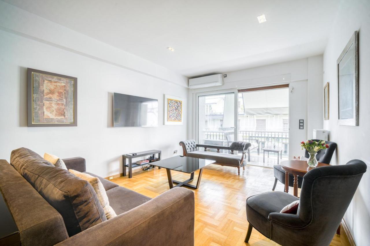 Bright Spacious Luxury Apartment In Prime Central Atény Exteriér fotografie